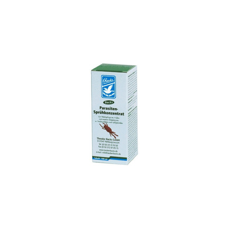Backs Parasiten - Sprühkonzentrat 100 ml Backs Parasiten - Sprühkonzentrat 100 ml